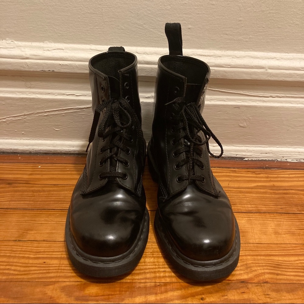 Dr. Martens 1460 Mono Boots GUC UK9 US Men 10